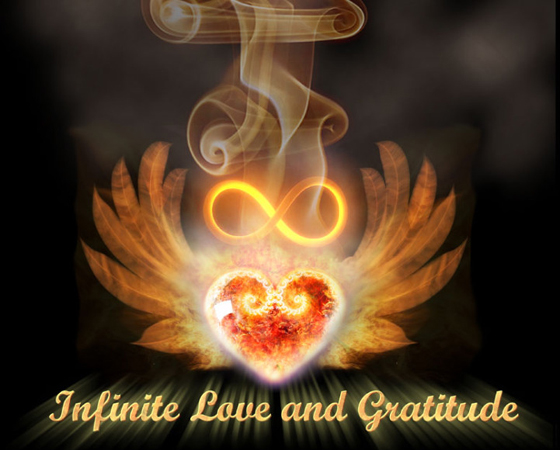 Infinite Love, Light and Gratitude